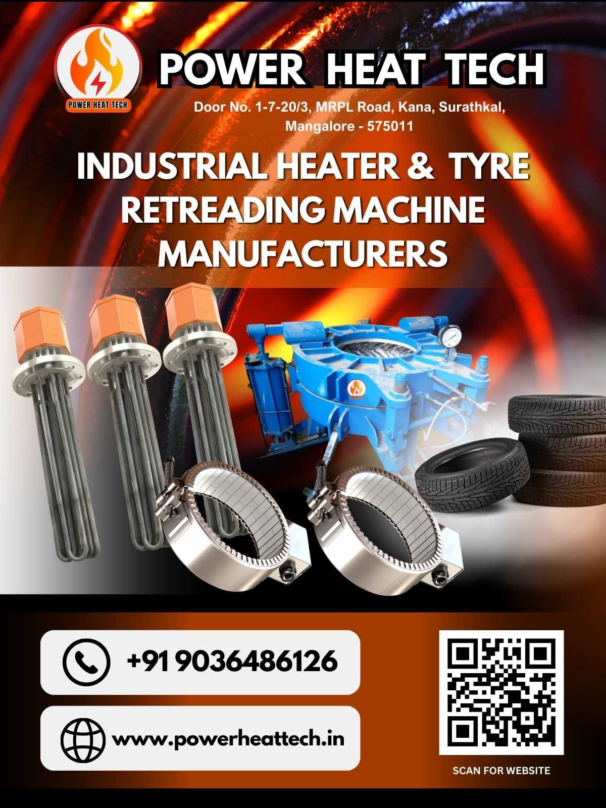 Power Heat Tech – Industrial Heaters | Tyre Retreading Machine ...